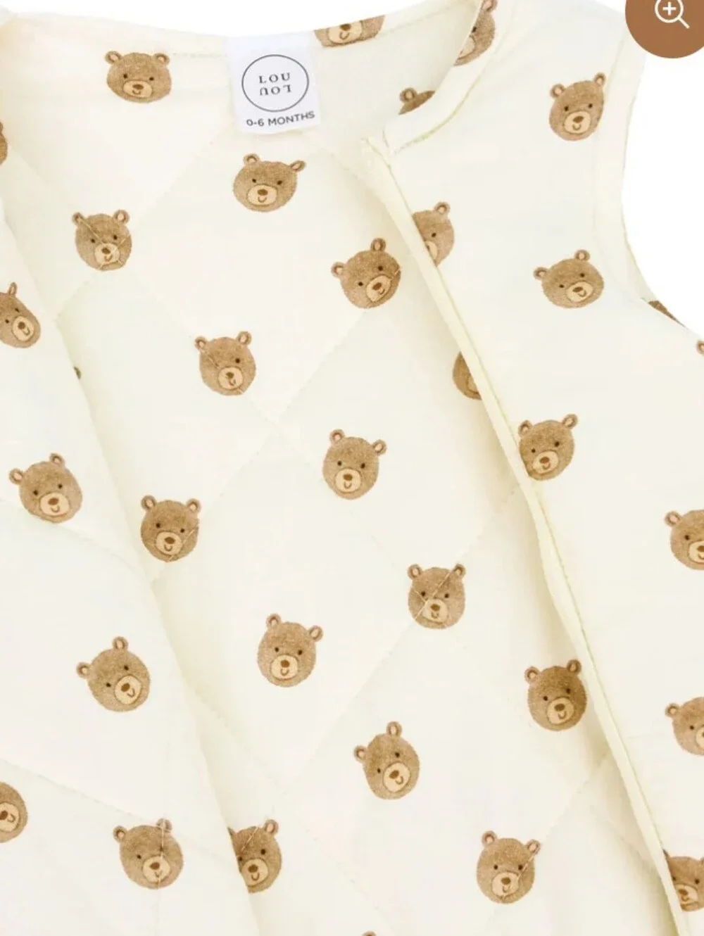 Lou Lou Teddy Sleep Sack - 6-12 Mo